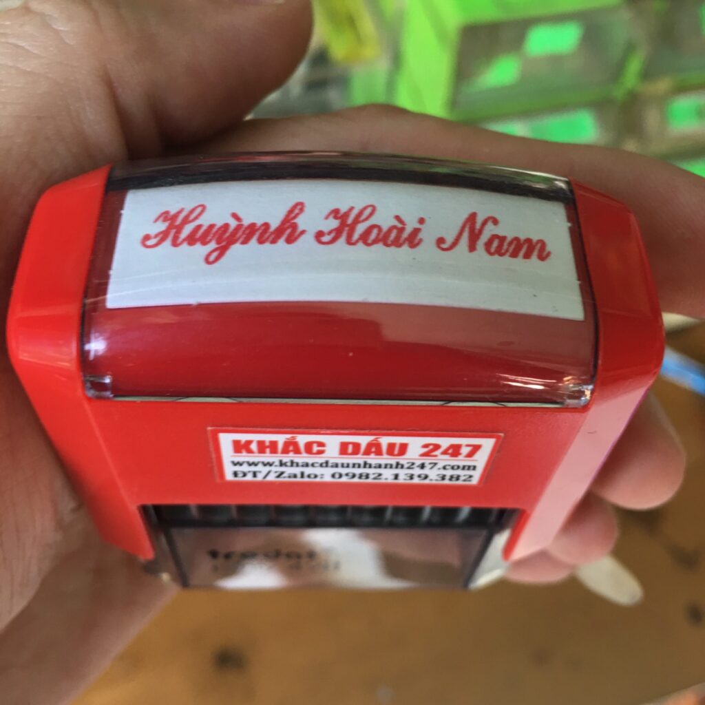 Khắc dấu Sài Gòn